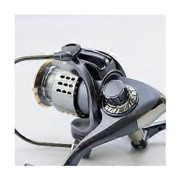 Reel Fishing 2500s 6.4:1 Spinnehjul Dobbelt Håndtag Greb Fiskegrej Fiskeshjul