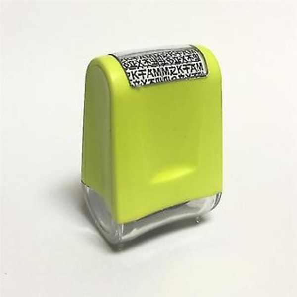 6 stk. R-stempel for å beskytte din ID-personvern Konfidensiell datakladde, 6 S