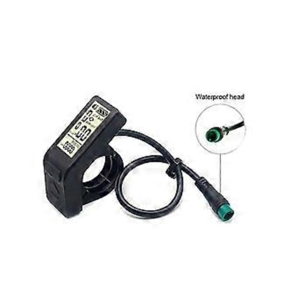 E-cykel LCD-display Mini Meter Kt-lcd4 Display Kompatibel Med 24v 36v 48v Kt Controller E-cykel Conv