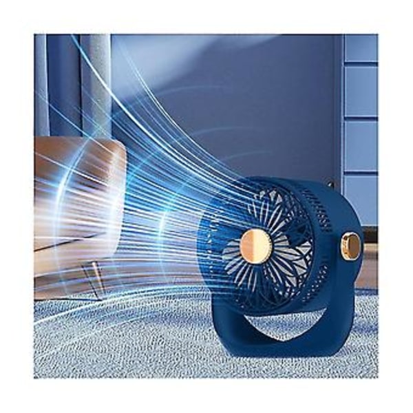 2400mah Bord Cirkulerende Elektrisk Ventilator USB Genopladelig Monterbar Ing Ilator