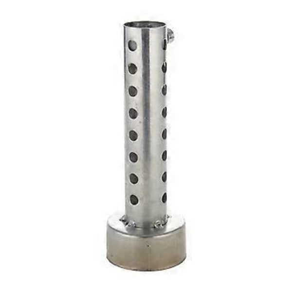 Silver Motorcykel Avgasrör Ljuddämpare Insats Baffel Db 48mm X 140mm