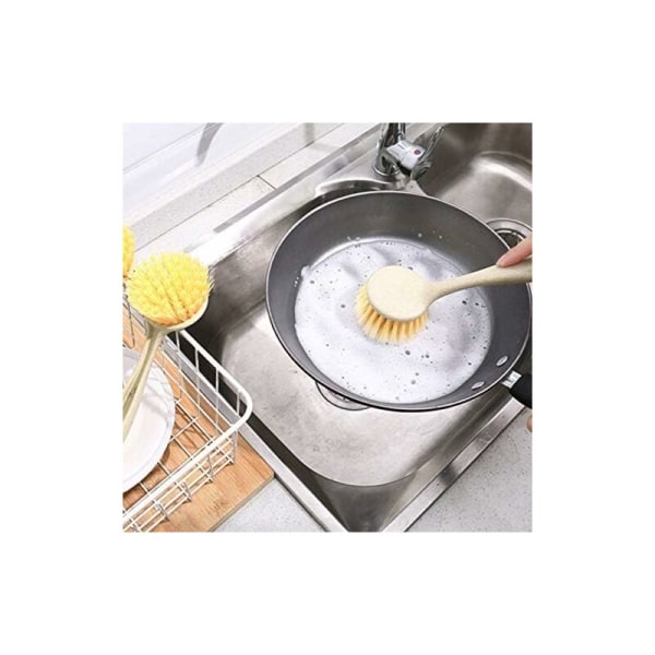 Pitkävartiset keittiön puhdistusharjat Astianpesukannu CAN ripustaa Pesuallas Lieden puhdistusharja