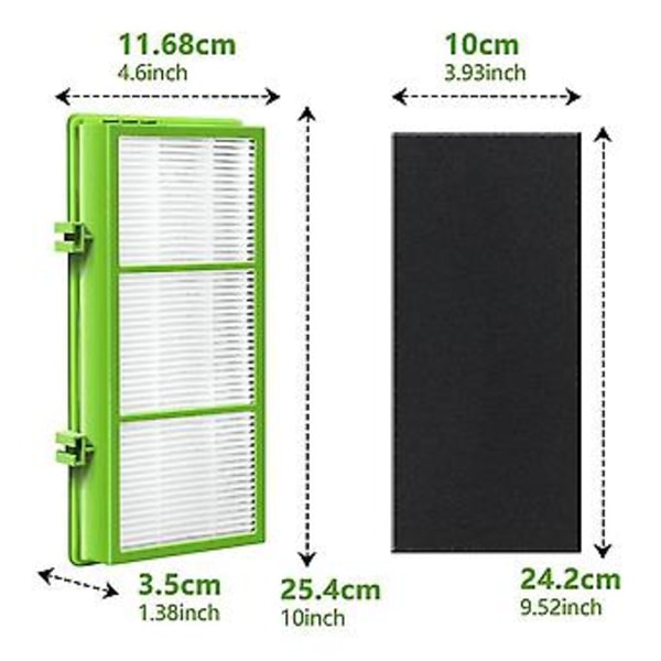 Udskiftnings True Filter til Aer1 Hapf300ah Filter, reservedele Hapf300ah-u4r, hap242-nuc, etc