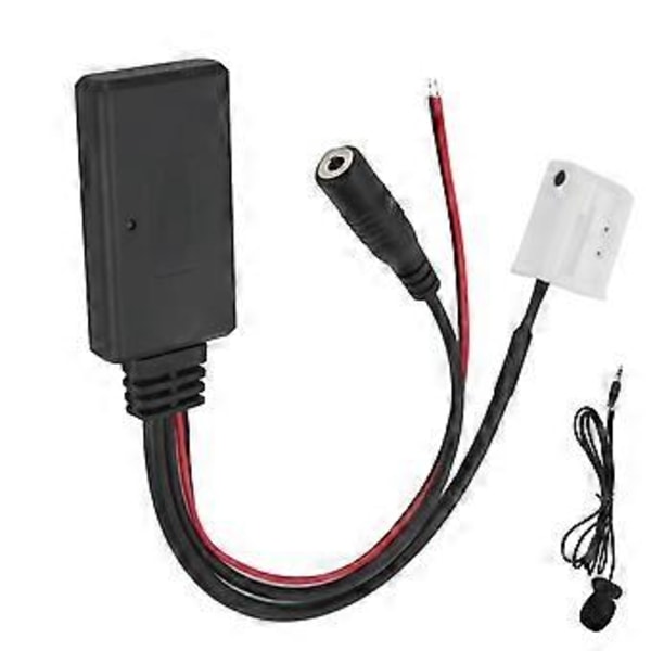 Handsfree-samtal förenklat: 12-Pin Bluetooth AUX-IN Adapter med Mikrofon för RCD210 RCD300