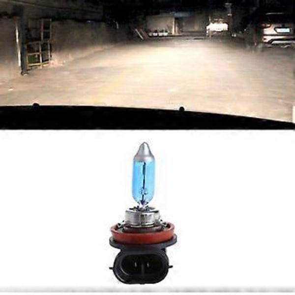 Vattentät Mini Canbus LED Bilstrålkastare DC12V H11 55W Halogenlampa Dimljus