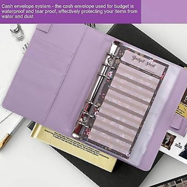 Budget Binder Set - 28 Delar Budgetpärm, Pengarsparande Pärm, Kontantkuvert För Budget Och Ekonomi