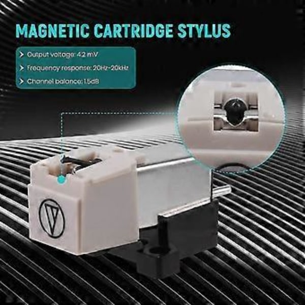 At3600l Magneettinen Neula Lp Vinyylilevysoittimen Neula Levysoittimelle Platenspeler Levyille