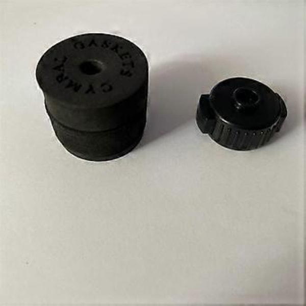 Gul Cymbal Skydd Bomull Filt Svamp Pad Cymbal Snabbfäste Lock Snabbfäste Trumset Tillbehör