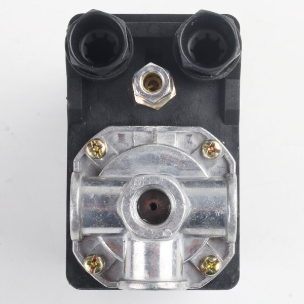 4-ports luftkompressor tryckbrytare kontrollventil, 240V AC, 20A, 175 PSI, 12 Bar.-Fei Yu