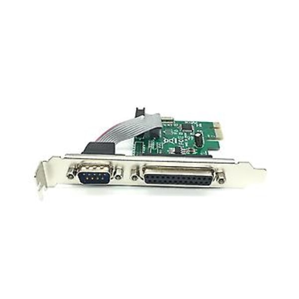 Ax99100 1p1s Rs232 Seriel Port Db25 25pin Pcie Riser Pci-e Extens Konverter