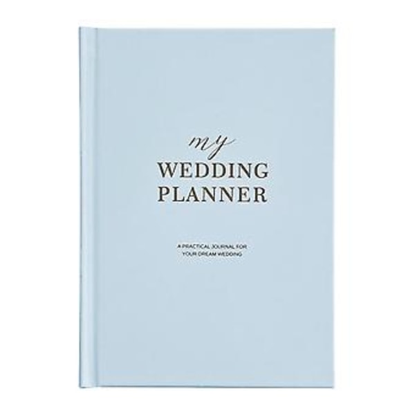 Bryllupsplanleggerbok og -organisator Den komplette brudeplanleggingsjournalen for forlovede par A5 Hard
