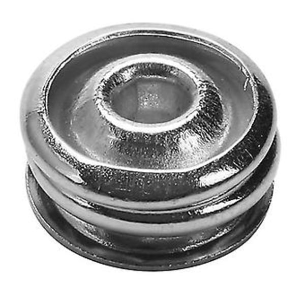 100 Set 9,5 mm Metall Spänne Tryckknapp Ring Studs Fästen