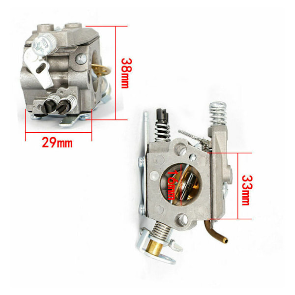 14pcs 1 Chainsaw Carburetor Kit for Husqvarna 36 41 136 137 141 142