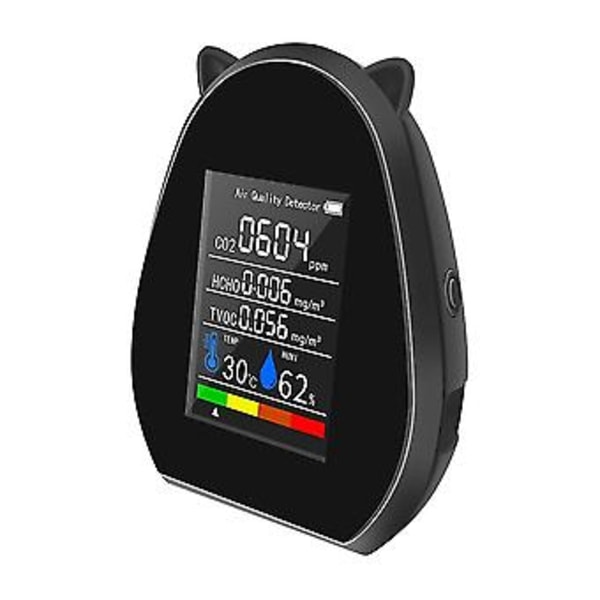 5-i-1 CO2-detektor - functal TVOC HCHO CO2