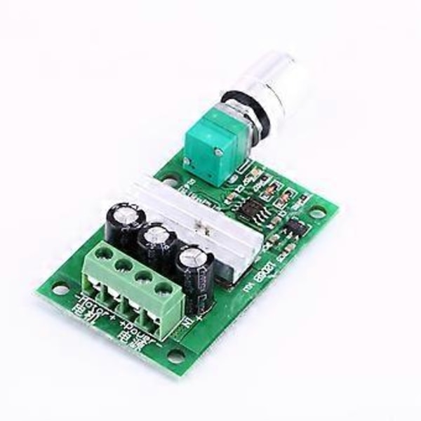 6V-28V 3A PWM DC Moottorin Nopeudensäädin Kytkintoiminto 1206B Kotelolla, Säädettävä Nopeudensäätö