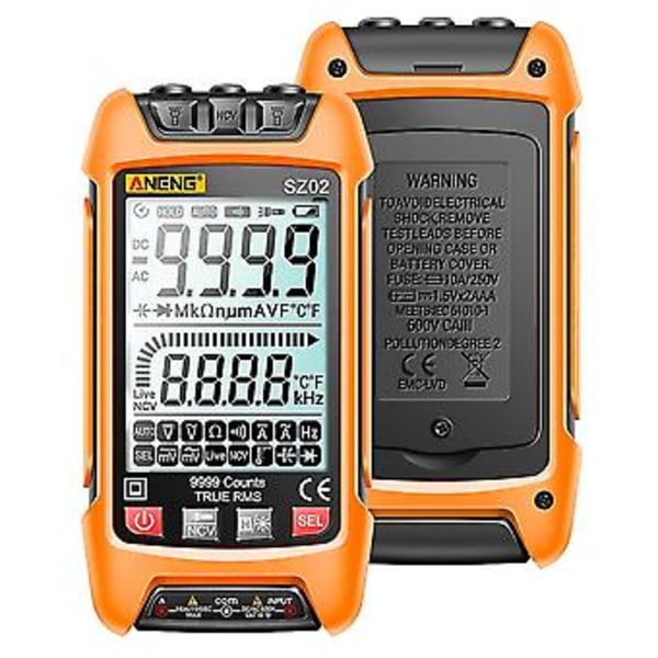 Aneng Digital Meter True Auto Cce Meter AC Volta Ance Transistor Oran
