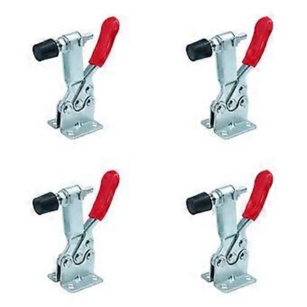 4-pack Vertikala Snabbkopplingsspännare 100 kg/220 lbs Kapacitet Handverktygsset