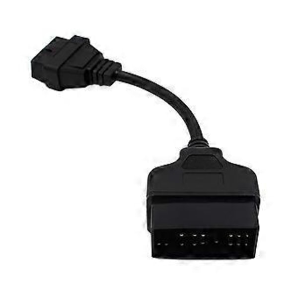 För 22Pin till OBDII 16Pin Hona Kontakt Adapter Kabel för 22 Pin OBD II OBD Diagnostikkabel