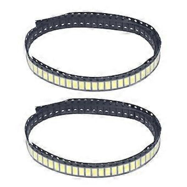 200 KPL 7030 Valohelmet LED Kylmä Valkoinen SMD Lampun Helmi Valaistuslaitteille 6V 1W 8000-10000K