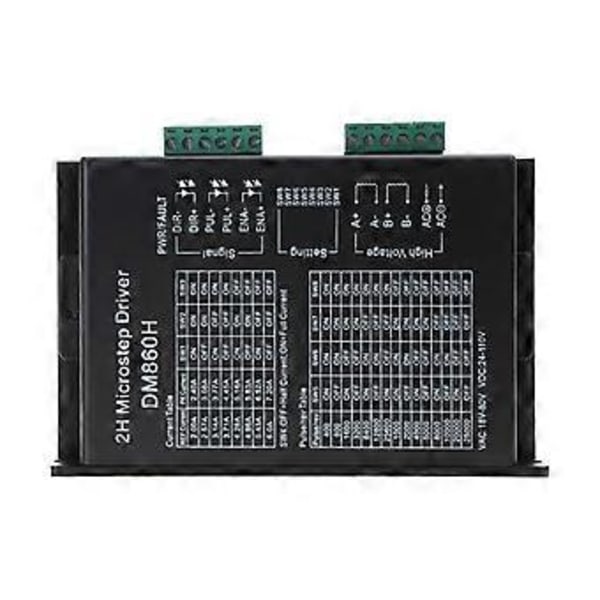 Digital Stepper Motor Driver DM860H 200 Underdelning DC24-80V 7.2A för CNC Skärande Driver för Nema 23 - 34 Stepping Motor