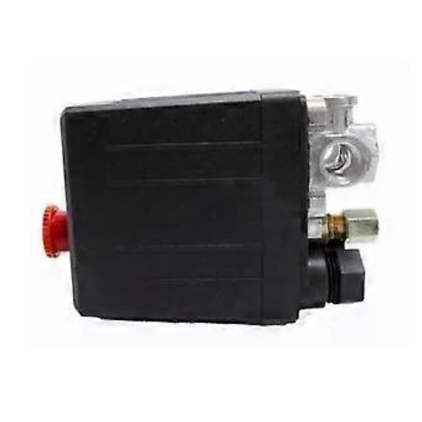Luftkompressor Tryckströmbrytare Npt 1/2in 4 Port Justerbar Tryckregleringsventil 90-120psi