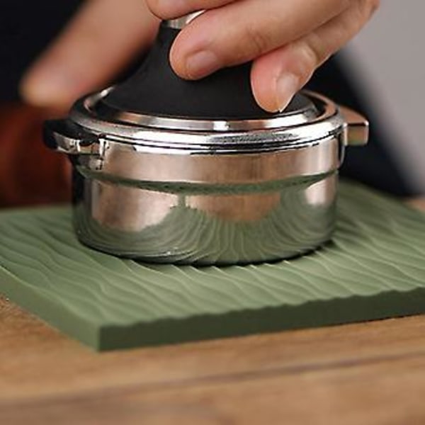 Espresso Tamper Måtte Espresso Tilbehør Ware Tam Pad Skridsikker Fødevaregodkendt Silikone Måtte