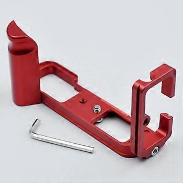 For XT2 X-T2 Kamera Hurtigutløser L Plate/L Brakett Vertikal Kamerabase Holder Håndgrep Rød