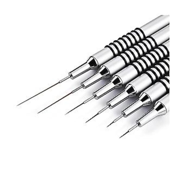 Art Bru Set, 6 kpl Art Brush Stri Thin Nes Dotting Ing Pen