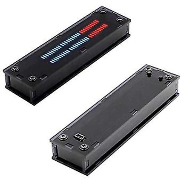 VHM-902 Dobbelt 30 Niveauer Indikator VU Meter Stereo Forstærker Board med AGC Mode DIY Kit