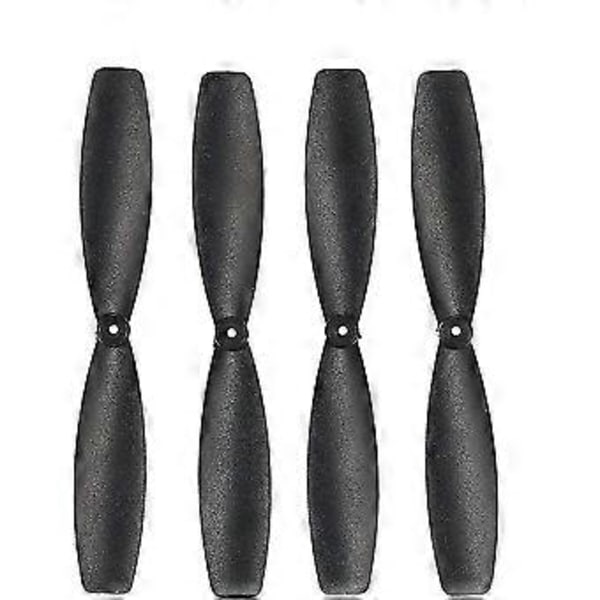8 Par Cw/ccw Propeller Propellerblad För Rc 60mm Mini Racing Drone Quadcopter Flygplan Uav Reservdelar Tillbehör Komponent Svart