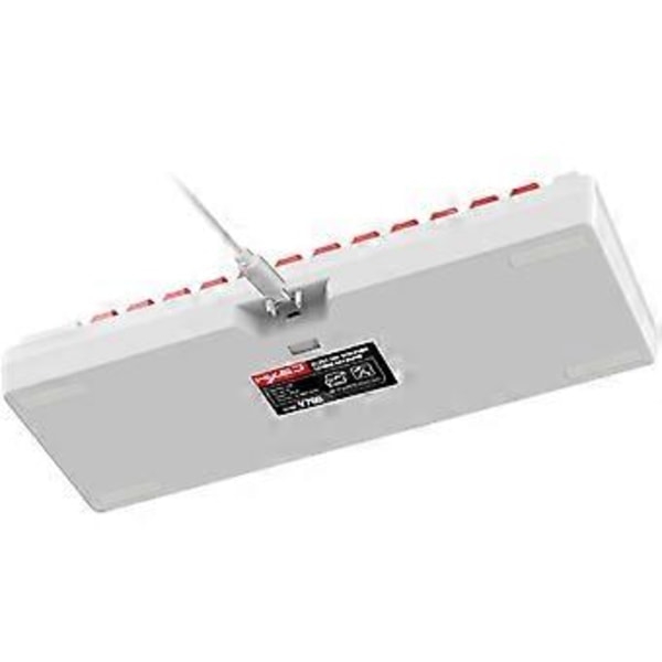 Enkel 61-tangenters RGB-ljus 61-tangenters trådbundet gamingtangentbord för bärbar dator stationär dator ABS-material hållbart