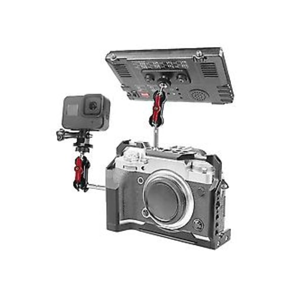 Artikulerende Armfeste Dobbel Kule 1/4 Tommers Skrue For Dslr Kamera Tr Hot Shoe Br