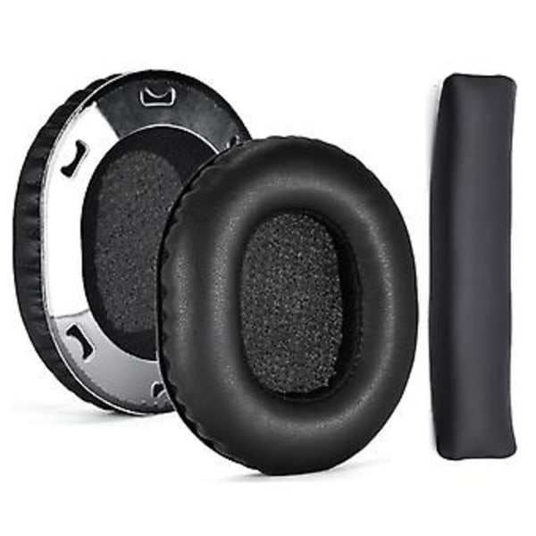 Åndbare ørepuder hovedbøjle puder til ATH-M70X headsets ørepuder ørekopper