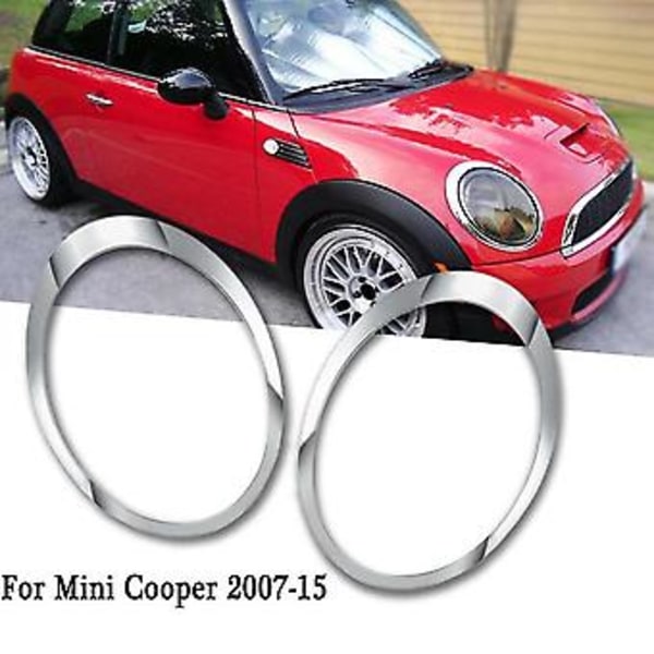 1 Pari Vasen Oikea Rengassarja Galvanoidut Sumuvalorenkaat Yhteensopiva 2007-2015 Mini 51137149905 51137