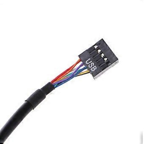 USB 3.0 20-nastainen naaras - USB 2.0 9-nastainen uros emolevyn koteloadapterikaapeli