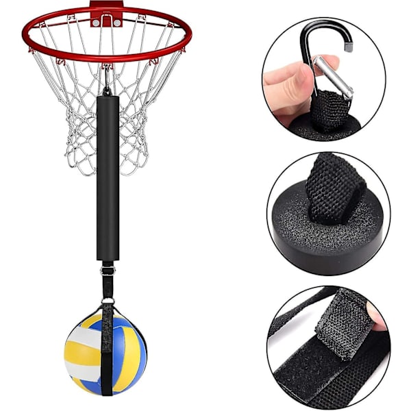 Volleyboll Spike Trainer, Volleyboll Spike Träningssystem För Basketkorg, Volleyboll Utrustning Träningshjälpmedel Förbättrar Serve, Hoppning,