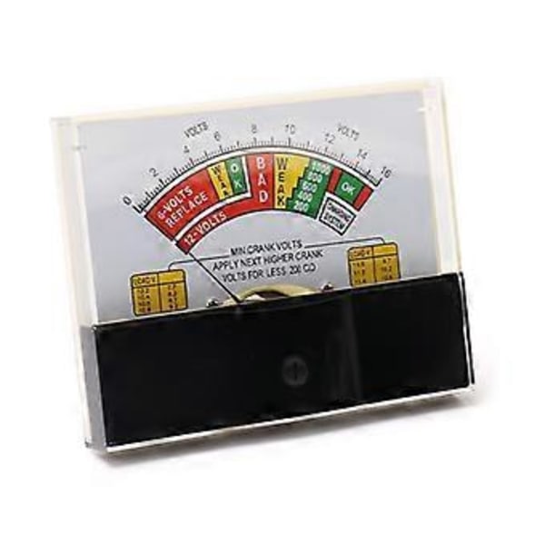 Universal Batteritester Checker 44L1 DC16V Kapacitetsindikator Strømmåler