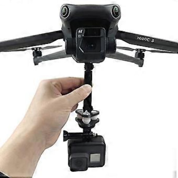 Utvidet Brakettholder for DJI Mavic 3/3 Cine Tilbehør Øvre Festeadapter for 360 Panoramakamera