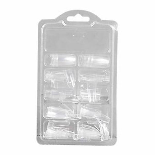 100 stk. Neglekunst Halv Fuld Dækning Kunstige Falske Negle Tips Manicure 05#
