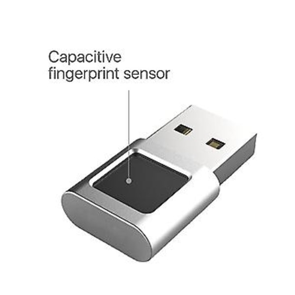 Mini USB Fingeravtrycksläsare Modul Enhet Biometrisk Skanner För Windows 10/11/hello Dongel Bärbara Datorer Nyckel USB