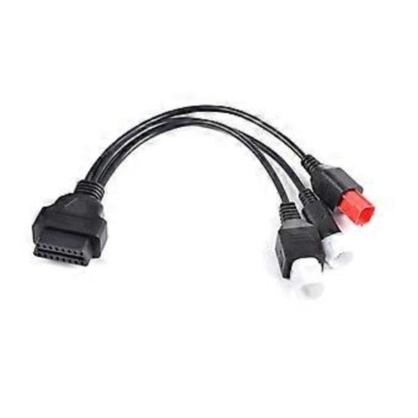 3, 4 och 6-Pin OBD2 Diagnostisk Adapter Anslutningskabel