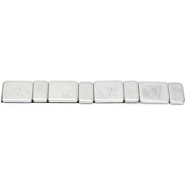 Självhäftande balansviktssats för 5g/11g hjul.