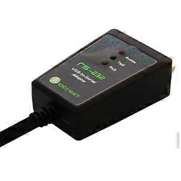 USB 2.0 till Seriell -232 DB9 9Pin Adapter Konverter Kabel Chipset Längd 1M USB TILL RS232 STÖD WIN10