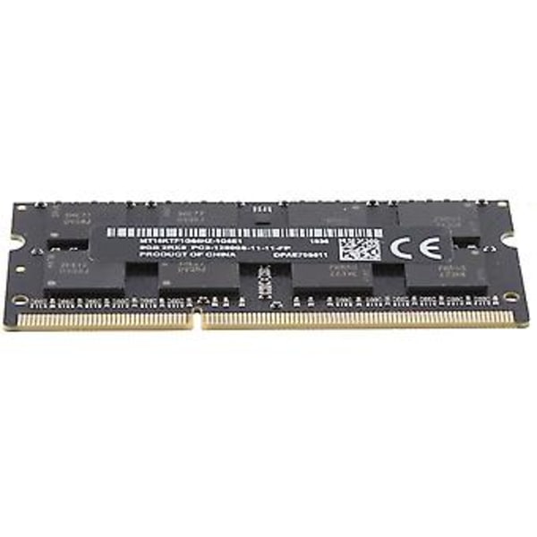 8GB DDR3 kannettavan tietokoneen RAM-muisti 1600MHz PC3-12800 204 nastaa 1.5V SODIMM kannettavan tietokoneen muisti RAMille