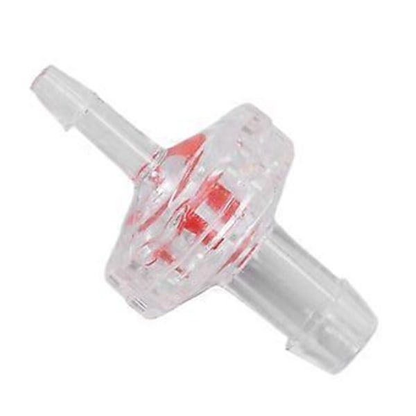 10 stk. Tilbakeslagsventil 1-veis PP Plast Barb Slange Vannstopper Variabel Diameter Membran 3 til 7