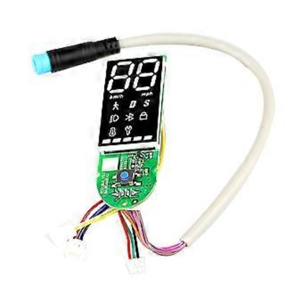 För Max G30 Dashboard Elektrisk Scooter Bluetooth Display Board Med Skydd Elektrisk Scooter Mätare