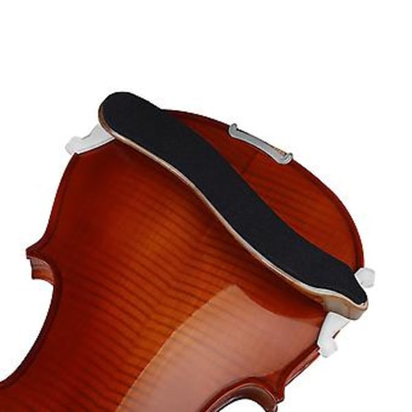 Justerbart Violin Axelstöd Professionellt 4/4 Fiol Svart Vadderad Skuldra