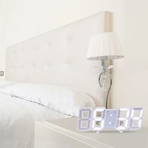 Suuri 3D LED-seinäkello