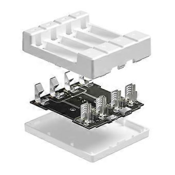 1.5V AA AAA Genopladelig Lithium Batterioplader 4CH til Ur Fjernbetjening