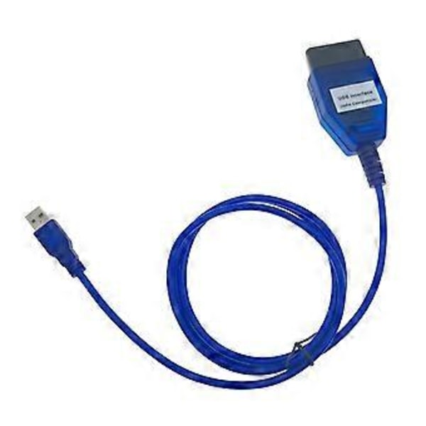 OBDII K DCAN Gränssnitt USB-Kabelskannrar Diagnostik